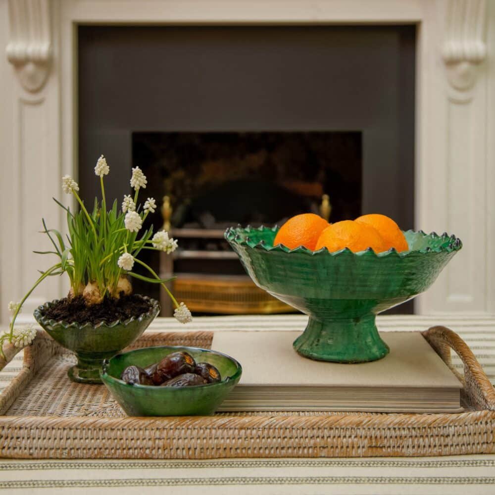 Handcrafted Ceramic Serving Bowl for Dining