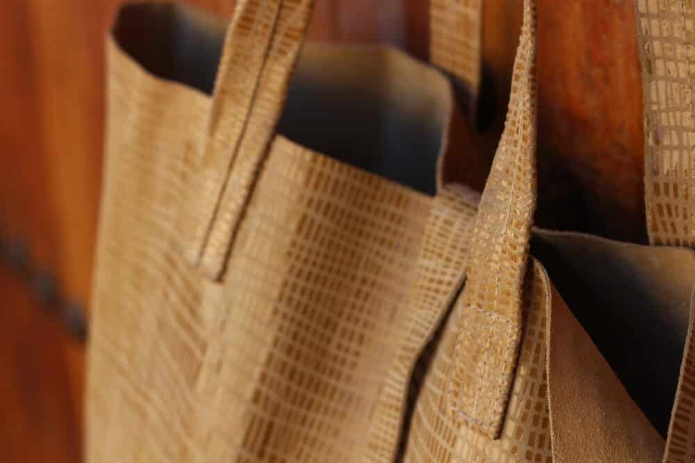 Master Leather Tote Bag lifestyle shot