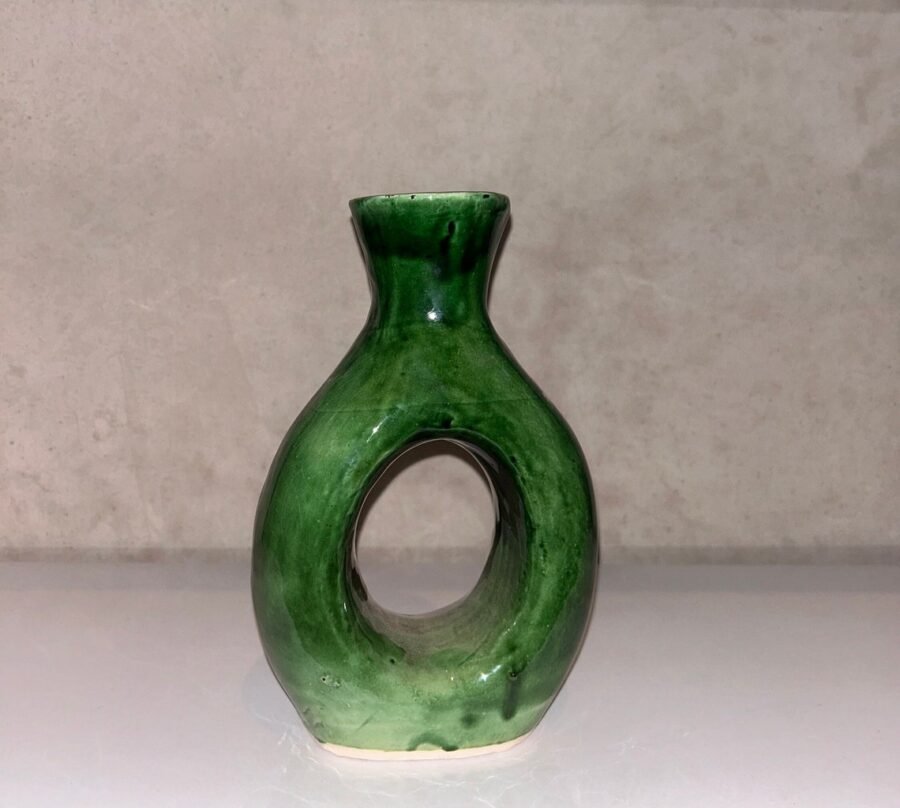 Green Ceramic Vase