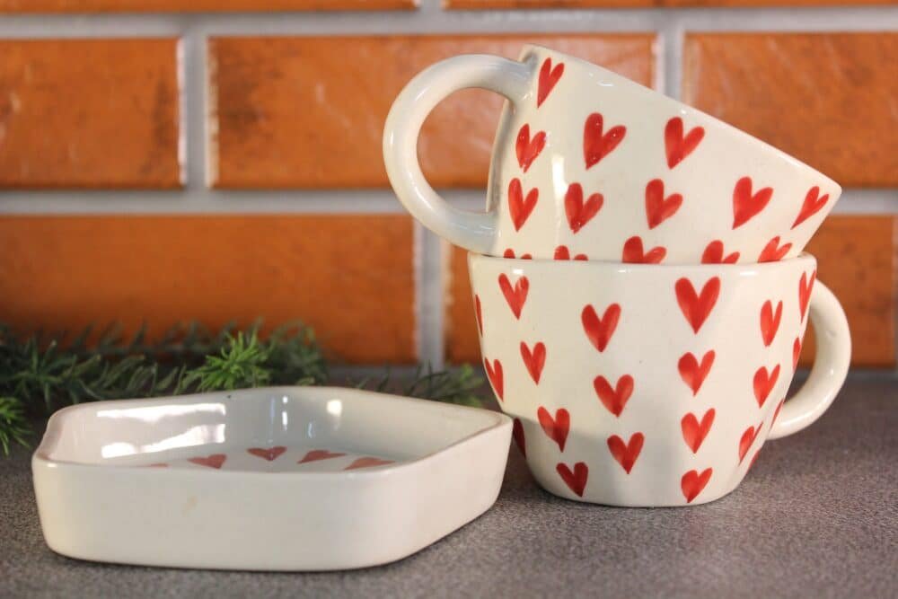 Magic Ceramic Mug with vibrant colors revealed by heat